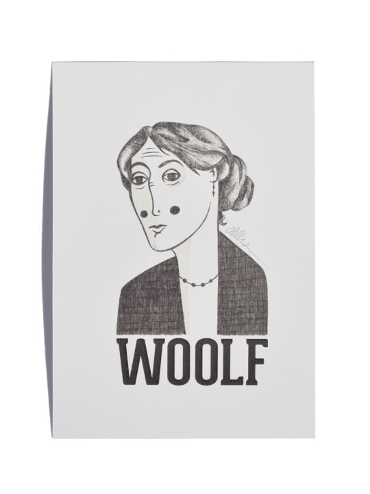 Illustration of Virginia Woolf by Olalla Ruiz