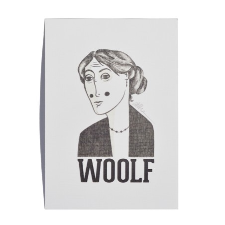 Illustration of Virginia Woolf by Olalla Ruiz