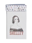 Illustration of Mary Shelley by Olalla Ruiz