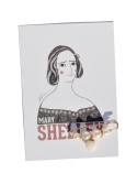 Illustration of Mary Shelley by Olalla Ruiz