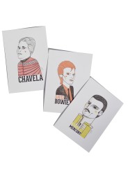 Illustration of David Bowie by Olalla Ruiz