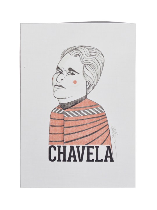 Ilustración Chavela Vargas de Olalla Ruiz