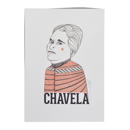 Ilustración Chavela Vargas de Olalla Ruiz