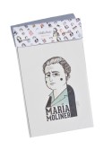 Illustration of María Moliner by Olalla Ruiz