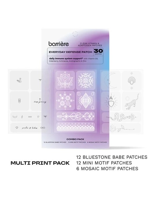 My Barrière Daily Defense Patch 30-PACK Multiprint