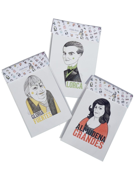 Ilustración Almudena Grandes de Olalla Ruiz