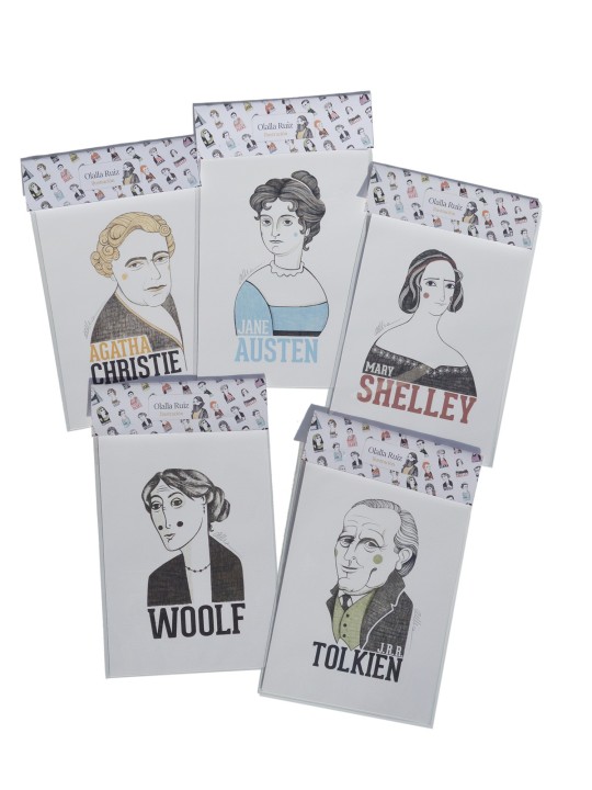 Ilustración Mary Shelley de Olalla Ruiz