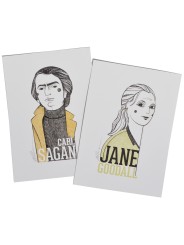 Ilustración Jane Goodall de Olalla Ruiz