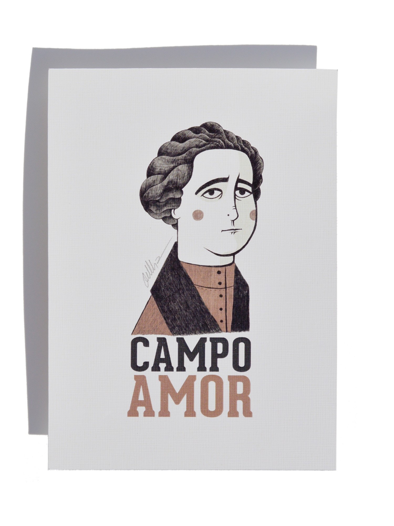 Illustration of Clara Campoamor by Olalla Ruiz