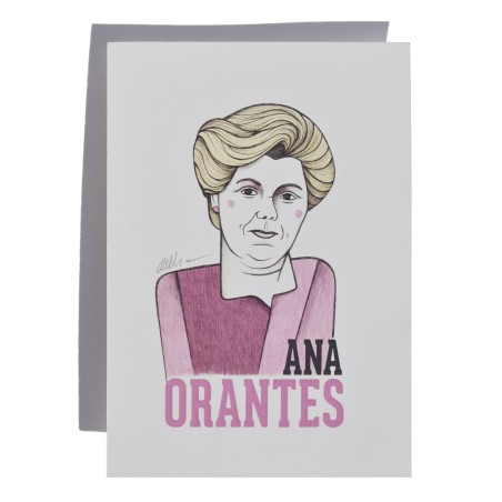Illustration of Ana Orantes by Olalla Ruiz