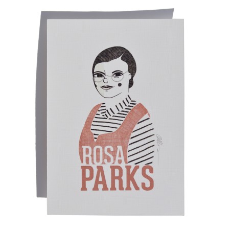Illustration of Rosa Parks by Olalla Ruiz