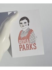 Illustration of Rosa Parks by Olalla Ruiz