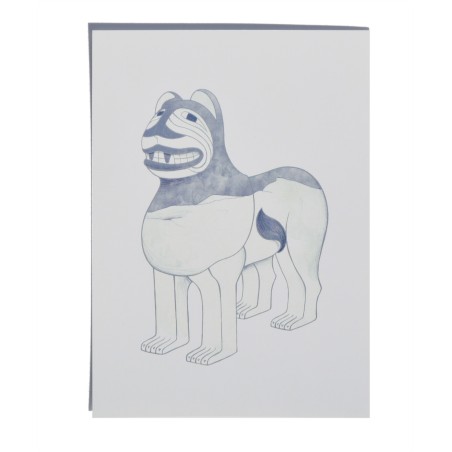 Postcard of the Sierra Nevada Lion from the Granada Lions