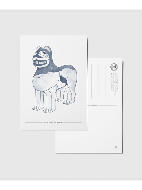 Postal León Sierra Nevada de Los Leones de Granada