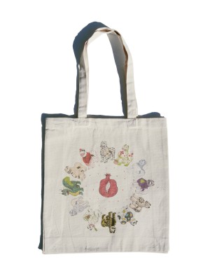 Los Leones de Granada ToteBag of the Fountain of the Granada