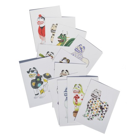 Lot of all the postcards from the Fuente de la Granada Collection of t