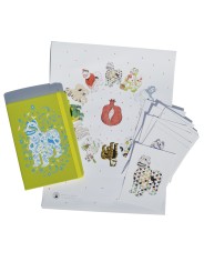 Lot of all the postcards from the Fuente de la Granada Collection of t