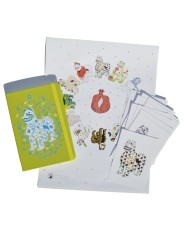 Postal León Federico García Lorca de Los Leones de Granada