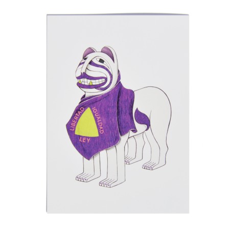 Postcard of the  «Mariana Pineda»  from the Granada Lions