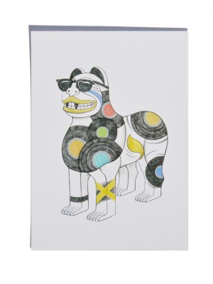 Postal León "Escena Musical"  de Los Leones de Granada