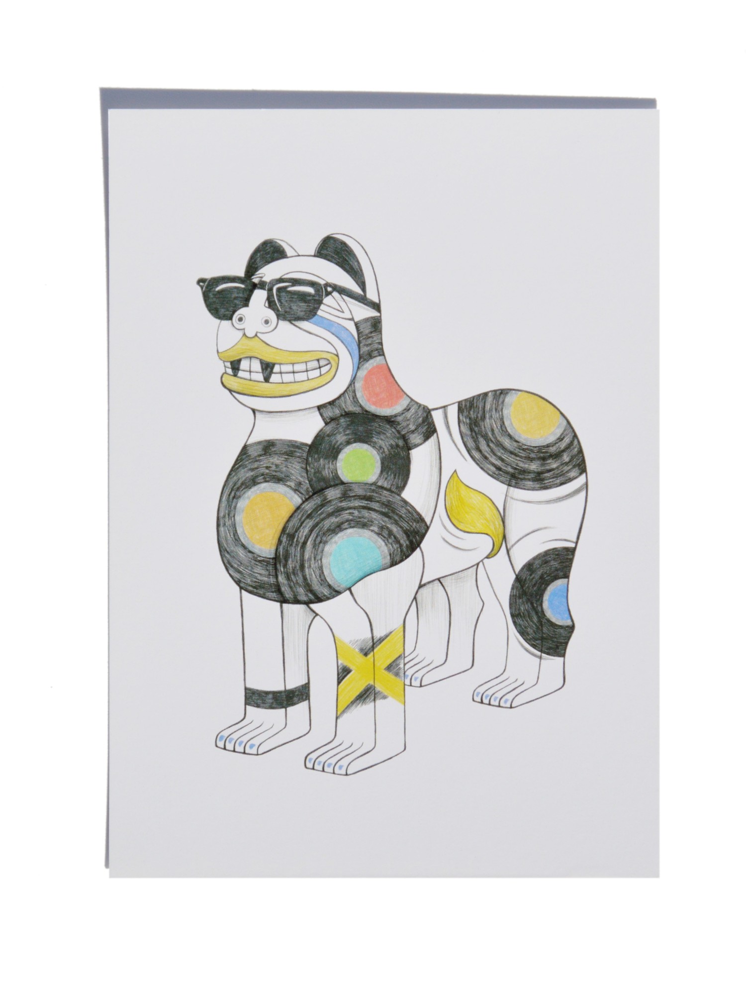 Postal León "Escena Musical"  de Los Leones de Granada