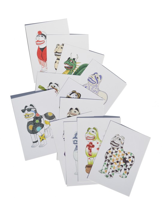 Postal León "Zambra del Sacromonte" de Los Leones de Granada