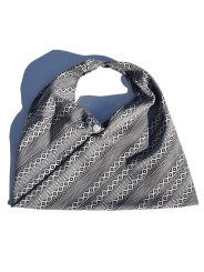 Bolso Japonés Azuma-Bukuro "Alpujarreño blanco y n" – Artesanía HOSHI*