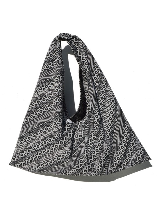 Japanese Azuma-Bukuro "Alpujarreño Black and White" Bag – HOSHI*