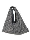 Bolso Japonés Azuma-Bukuro "Alpujarreño Blanco y negro" – Artesanía HOSHI*