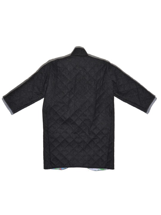 Abrigo Reversible enguatado en Denim de San Fabrizzio