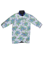 Abrigo Reversible enguatado en Denim de San Fabrizzio