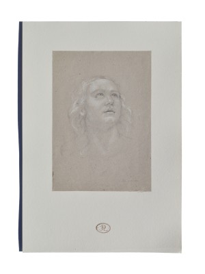 Original Drawing of an angel – Juan Díaz Losada | Pencil on 300 gsm Ca