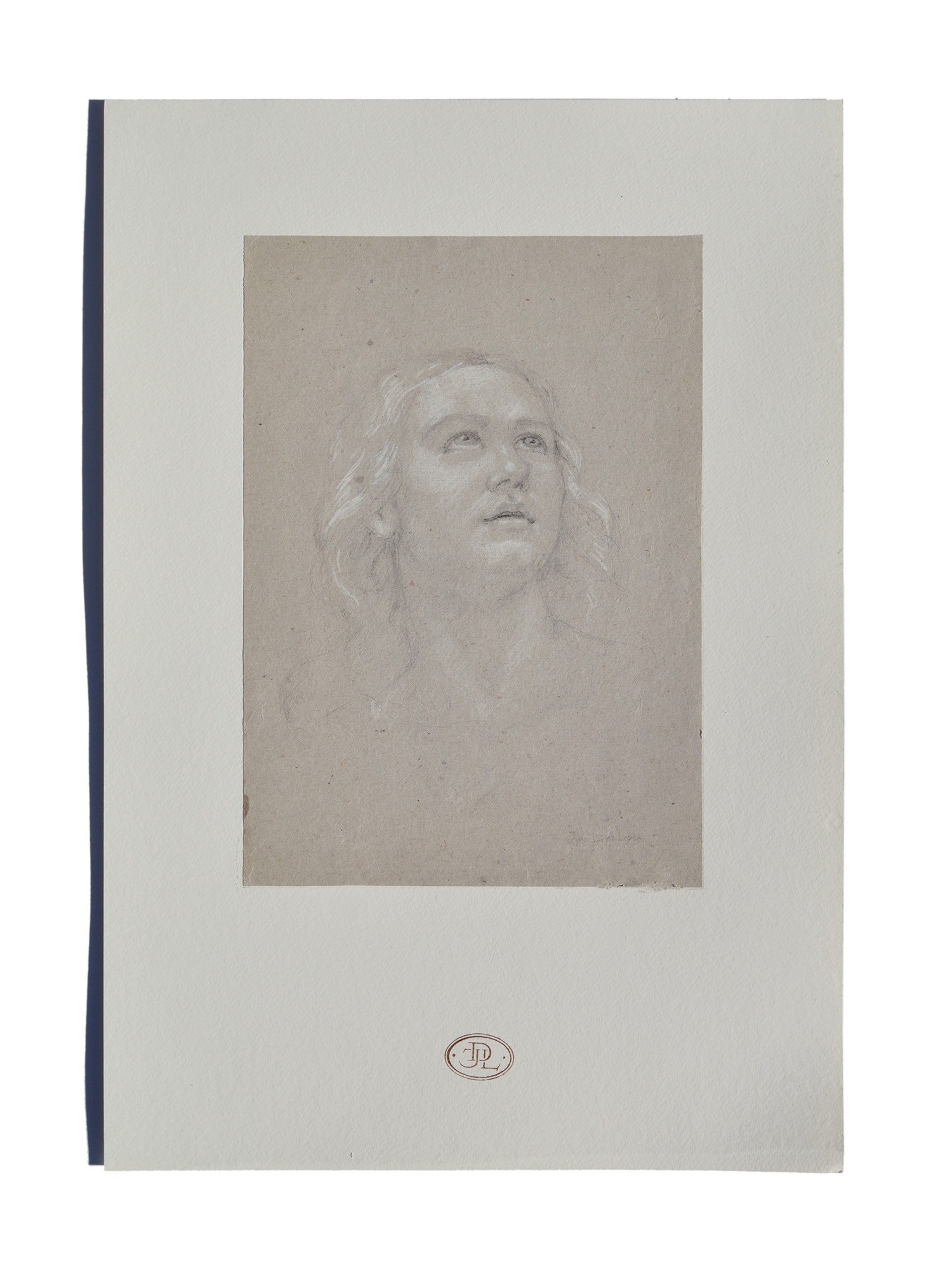 Original Drawing of an angel – Juan Díaz Losada | Pencil on 300 gsm Ca