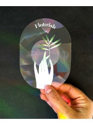 Botanopia Rainbow maker sticker – create rainbows anywhere (Flourish)