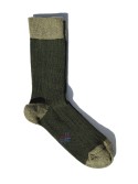 Miss Calcetín Olive green Low-Cut Wool Socks