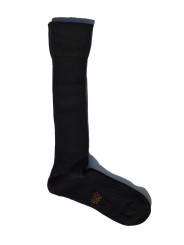 Miss Calcetín Black High-Cut Wool Socks