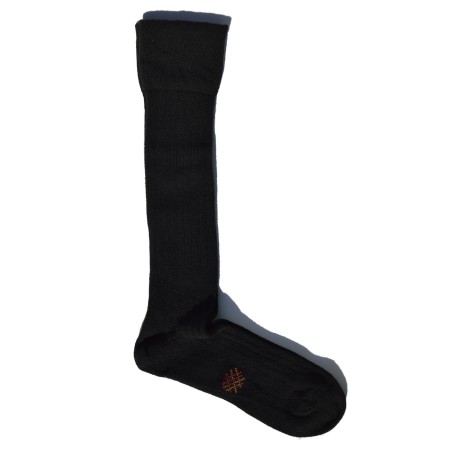 Miss Calcetín Black High-Cut Wool Socks