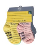 Out of Print - Baby Library Card Ankle Socks 4-pack