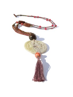 Kokoro x San Fabrizzio Shuang Long Xi Zhu Necklace